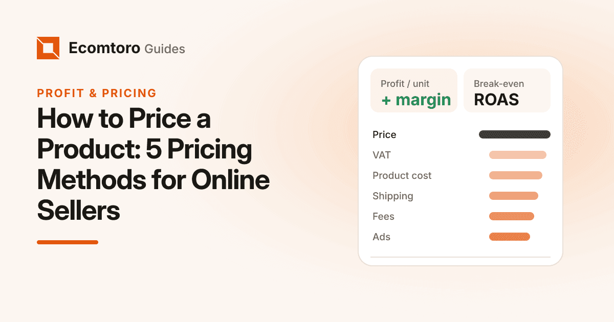 How to Price a Product: 5 Pricing Methods for Online Sellers