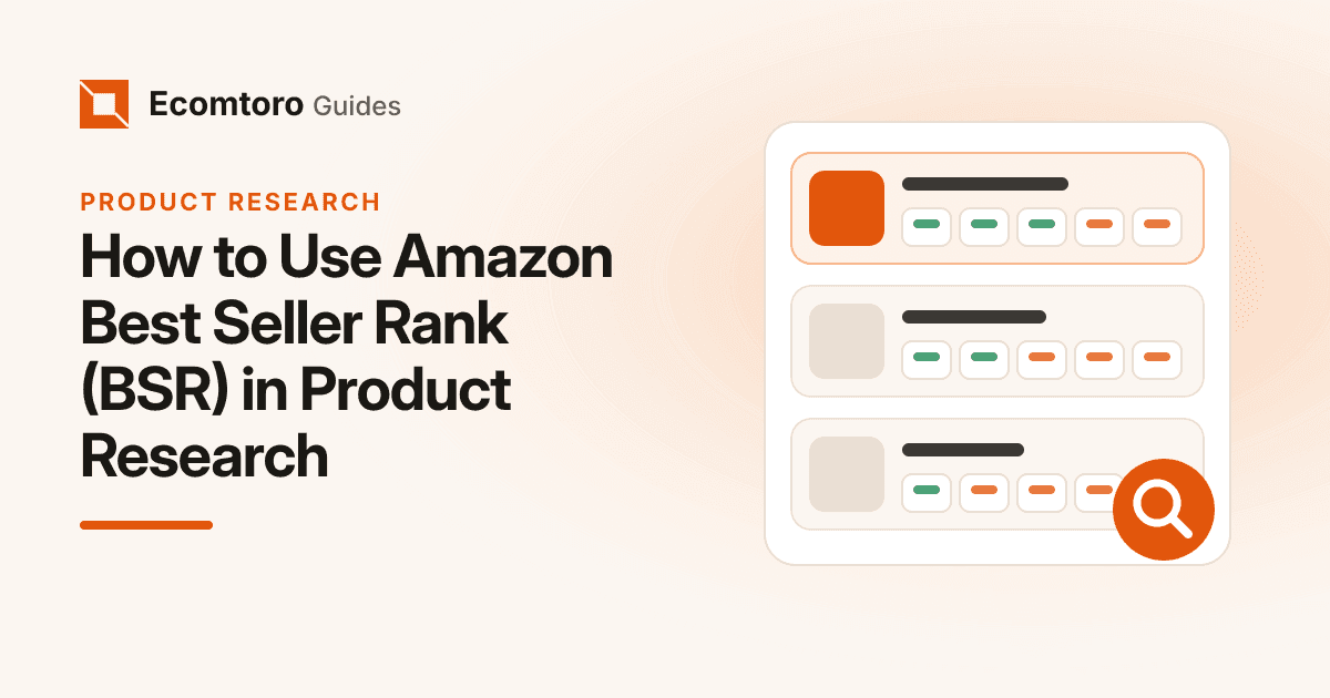 How to Use Amazon Best Seller Rank (BSR) in Product Research